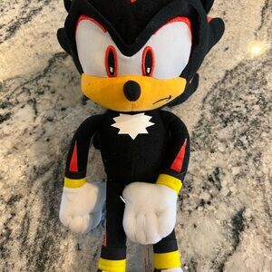 Shadow the Hedgehog Black and Yellow Plush Toy